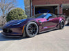 CHEVROLET コルベット C7 ワイドボディ に APEX VS-5RS 18x11J ET38 Satin Black を装着