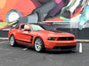 FORD マスタング S197 に APEX VS-5 18x10J ET40 Race Silver を装着