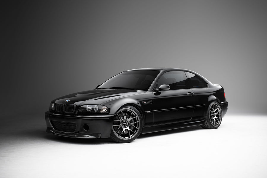 BMW M3 E46 に APEX EC-7 F:19x9J ET30 / R:19x10J ET25 を装着