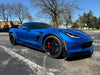 CHEVROLET コルベット C7 ワイドボディ に APEX VS-5RS F:19x10.5J ET36 / R:19x12.5J ET55 Satin Black を装着 4