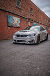 BMW M3 F80 FL-5 Satin Black F:18x9.5" ET22 / R:18x11" ET44 4本セット 36