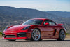 APEX VS-5RS 装着の PORSCHE 981 ケイマン GT4 フロントビュー