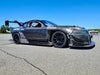 FORD マスタング SN95 に APEX SM-10 19x11J ET26 Satin Black を装着