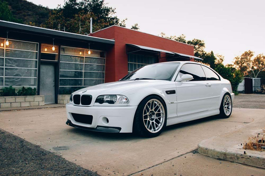 BMW M3 E46 に APEX ARC-8 18x9.5J ET22 を装着