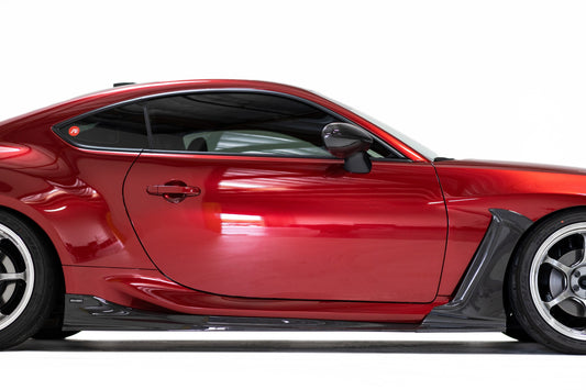 SAYBER DESIGN GR86 / BRZ Side Skirts CARBON：カーボンサイドスカート