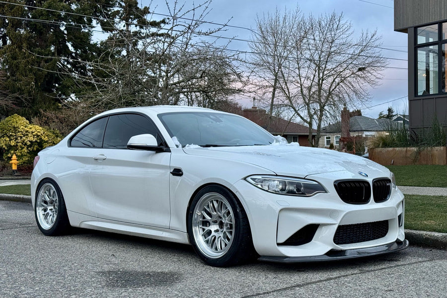 BMW M2 F87 に APEX ML-10RT 18x9.5J ET22 を装着