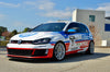 VW ゴルフGTI MK7 に APEX TC-10RT 18x9J ET42 Race Silver を装着 2
