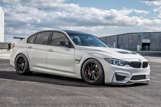 BMW M3 F80 FL-5 Satin Black F:18x9.5" ET22 / R:18x11" ET44 4本セット 1