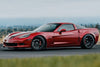 CHEVROLET コルベット C6 ワイドボディ に APEX SM-10 F:18x10J ET30 / R:19x12.5J ET55 Satin Black を装着