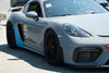 APEX EC-7RS サテンブラック 装着例 PORSCHE 718 ケイマン GT4 リアビュー
