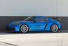 PORSCHE 718 ケイマン GTS 2.5 に APEX VS-5RS 19x9J ET50 / 19x11J ET45 ブラッシュドクリアを装着