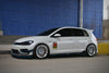 VW ゴルフR MK7 に APEX ML-10RT 18x9J ET42 Machined Lip Brushed Clear を装着 3