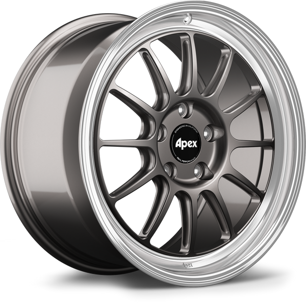 APEX SL-12RT Machined Lip Anthracite ホイール単体