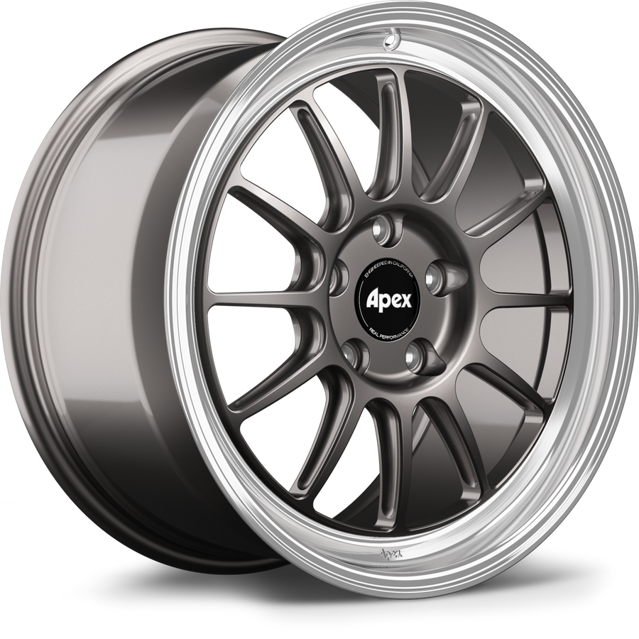 APEX SL-12RT Machined Lip Anthracite ホイール単体