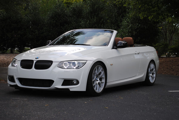 BMW 3シリーズ E90/E91/E92/E93 に APEX EC-7 F:18x9J ET31 / R:18x9.5J ET43 を装着