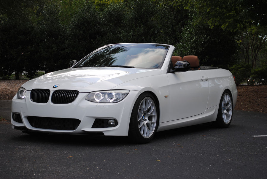 BMW 3シリーズ E90/E91/E92/E93 に APEX EC-7 F:18x9J ET31 / R:18x9.5J ET43 を装着