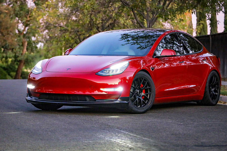 TESLA Model 3 APEX EC-7 18インチ Satin Black 装着例