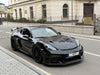 APEX VS-5RS サテンブラック 装着例 PORSCHE 718 ケイマン GT4 RS サイドビュー