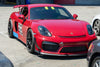 APEX EC-7RS サテンブラック 装着例 PORSCHE 981 ケイマン GT4