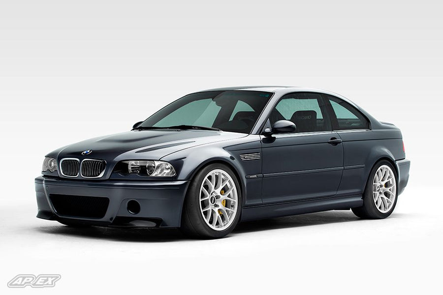 BMW M3 E46 に APEX EC-7 18x10J ET33 を装着
