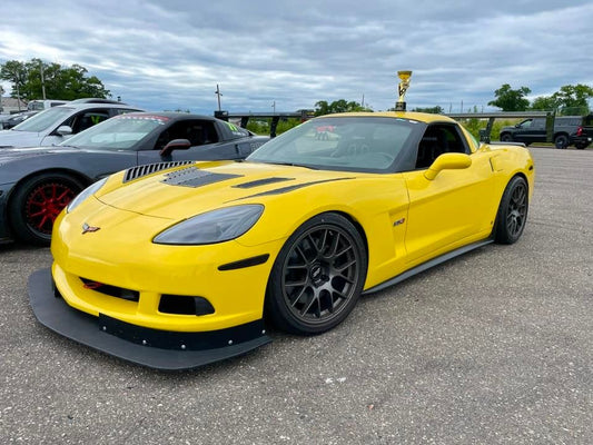 CHEVROLET コルベット C6 ナローボディ に APEX EC-7 18x11J ET57 Anthracite を装着