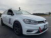 VW ゴルフ オールトラック／スポーツワゴン MK7 に APEX VS-5RS 17x9J ET42 Anthracite を装着