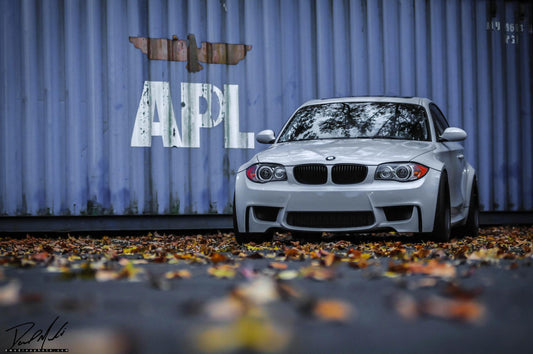 BMW 1M E82 FL-5 Satin Black 18x10" ET25 4本セット 2