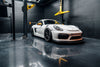 APEX VS-5RS サテンブラック 装着例 PORSCHE 981 ケイマン サイドビュー