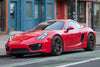 PORSCHE 981 ケイマン に APEX VS-5RS 19x9J ET50 / 19x10.5J ET44 サテンブロンズを装着
