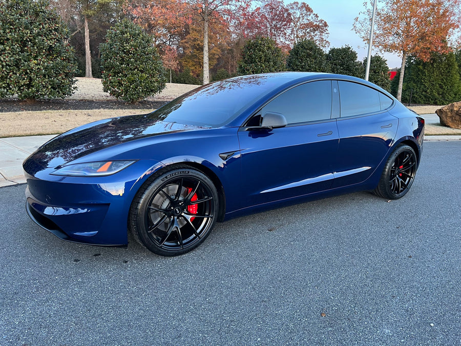 TESLA Model 3 APEX VS-5RS 20インチ Satin Black 装着例
