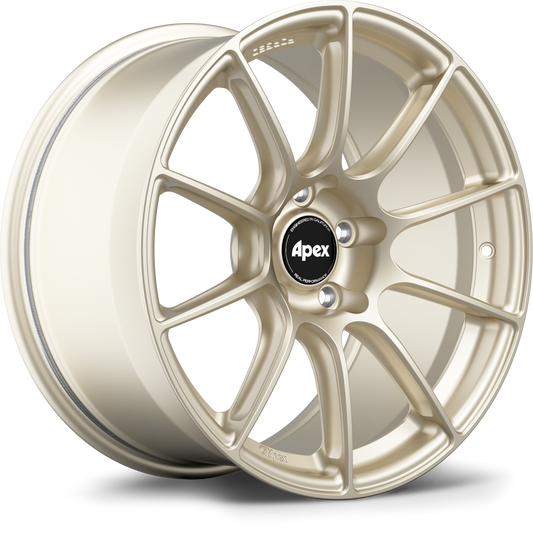 APEX SM-10RS Motorsport Gold ホイール単体