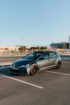VW ゴルフGTI MK7 に APEX SM-10 18x8.5J ET43 Satin Black を装着 4