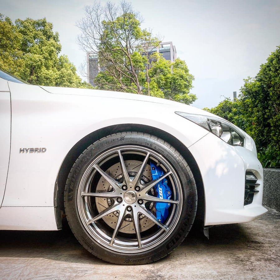 JBT BRAKE SYSTEM コンプリートブレーキキット：フロント用：キャリパーセット：NISSANスカイライン(V35/V36)