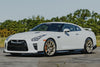 NISSAN GT-R R35 に APEX VS-5RS F:20x10J ET32 / R:20x12J ET22 Motorsport Gold を装着 2