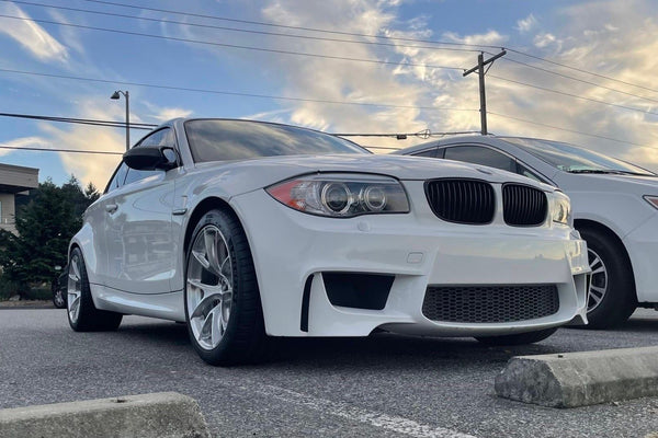 BMW 1M E82 に APEX VS-5RS F:18x9.5J ET28 / R:18x10.5J ET22 を装着