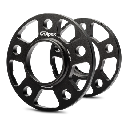 APEX：GR86/86/BRZ用ホイールスペーサー：5x100mm：3mm/5mm/12mm/15mm：シルバー/ブラック