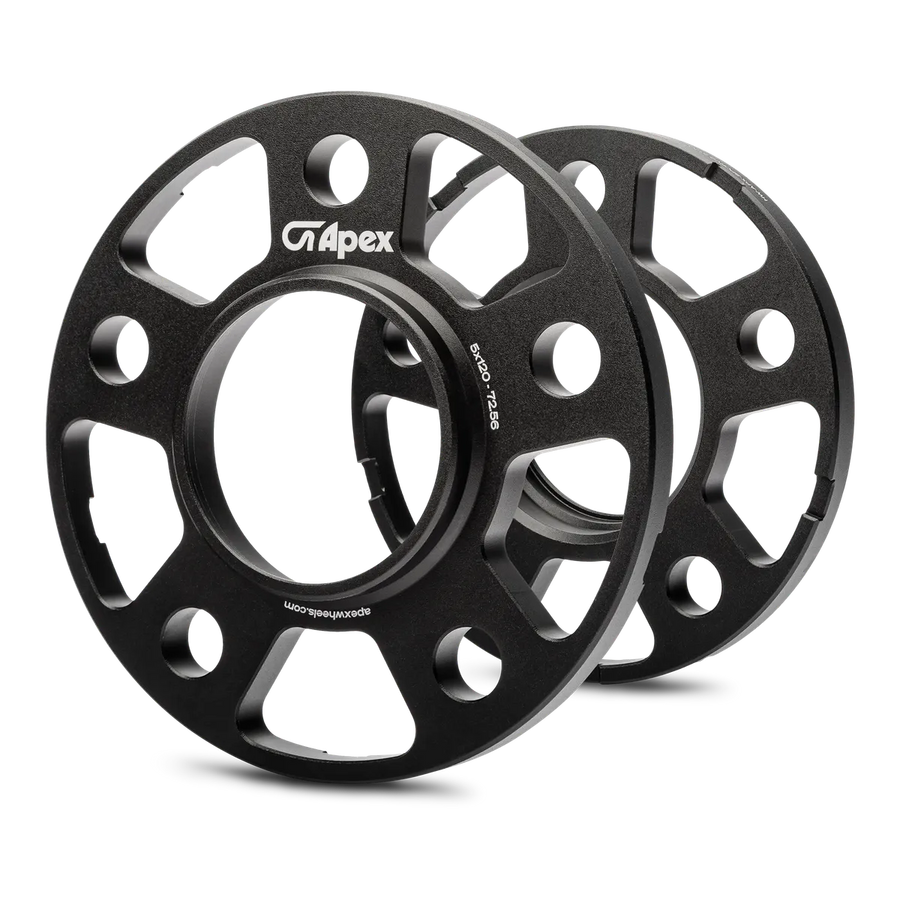 ホイルスペンサー APEX：GR86/86/BRZ用ホイールスペーサー：5x100mm：3mm/5mm/12mm/15mm
