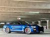 FORD マスタング シェルビー GT500 に APEX VS-5RS F:20x11J ET26 / R:18x11.5J ET50 Brushed Clear を装着