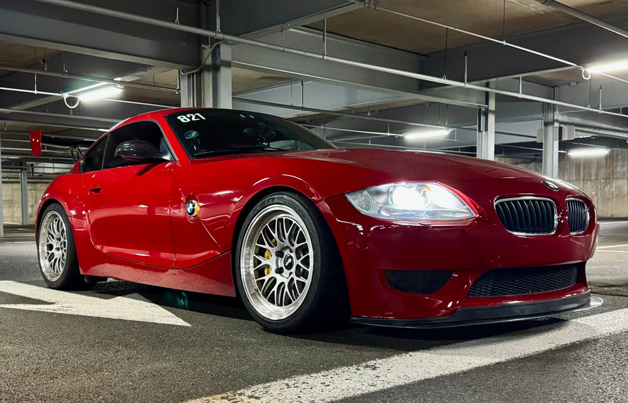 BMW Z4 M E85/E86 に APEX ML-10RT F:18x9.5J ET35 / R:18x9.5J ET22 を装着