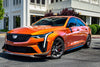 CADILLAC CT4-V ブラックウィング に APEX VS-5RS F:18x9J ET30 / R:18x10J ET42 Anthracite を装着 3
