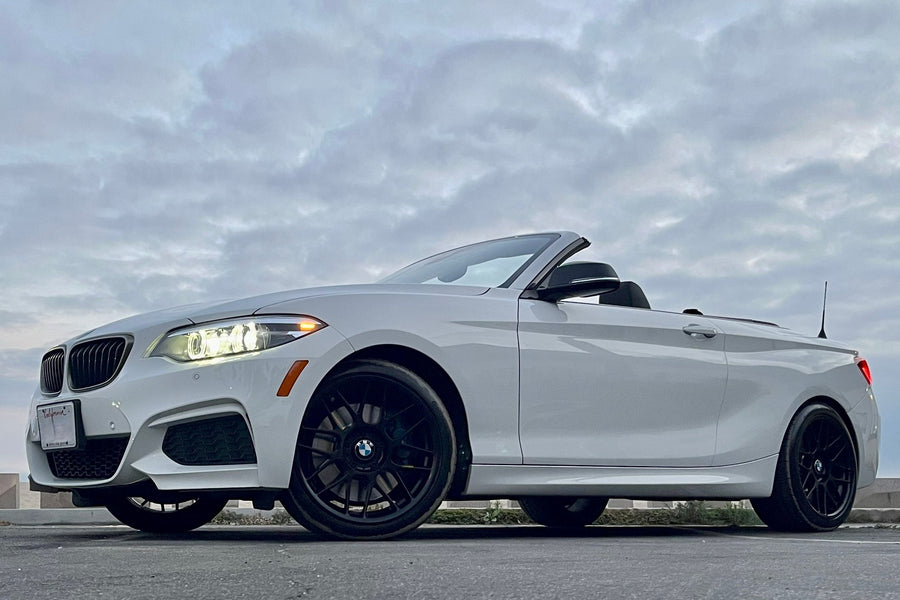 BMW 2シリーズ F22/F23 に APEX ARC-8 F:18x8.5J ET38 / R:18x9.5J ET58 を装着