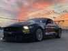 FORD マスタング シェルビー GT350／GT350R に APEX EC-7 18x11J ET52 Race Silver を装着