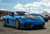 APEX EC-7RS モータースポーツゴールド装着の PORSCHE 718 ケイマン GT4 RS