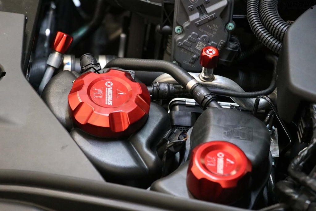VERUS ENGINEERING(ヴェルスエンジニアリング)A0255A：TOYOTA・GR：A90スープラ・SUPRA・A/Cキャップ：2個セット：全3色