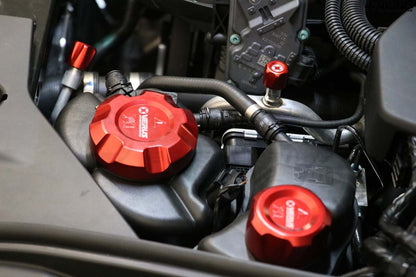 VERUS ENGINEERING(ヴェルスエンジニアリング)A0255A：TOYOTA・GR：A90スープラ・SUPRA・A/Cキャップ：2個セット：全3色