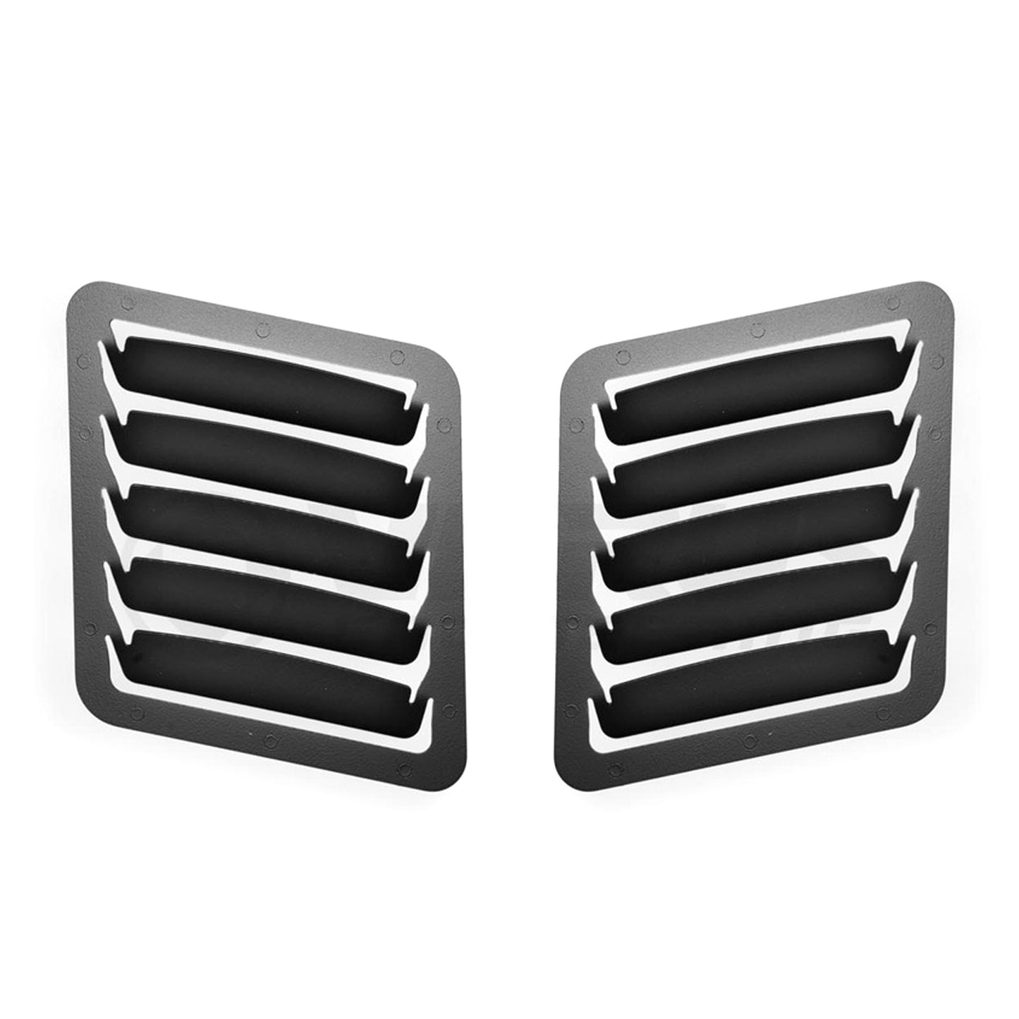 VERUS ENGINEERING(ヴェルスエンジニアリング)A0053A：SUBARU WRX(VAB)：フードルーバーキット：左右セット：ブラックパウダーコート