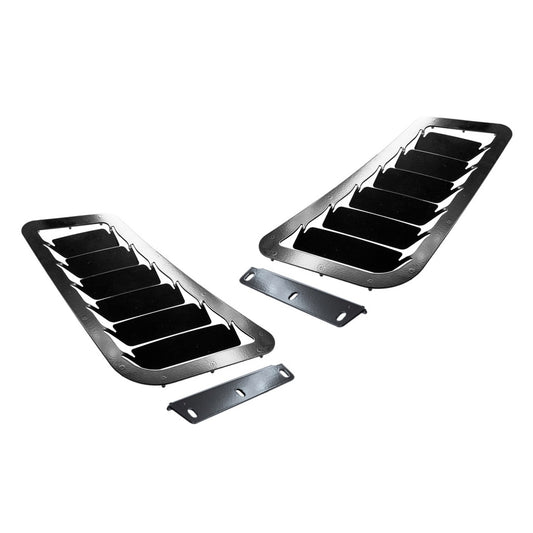 VERUS ENGINEERING(ヴェルスエンジニアリング)A0140A：VW Golf R / GTI (MK7)フードルーバーキット：ブラック：2枚セット