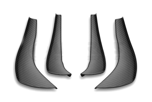 VERUS ENGINEERING(ヴェルスエンジニアリング)A0265A：シボレー・コルベットスティングレー（C8)：デュアルダイブプレーン（カナード）キット