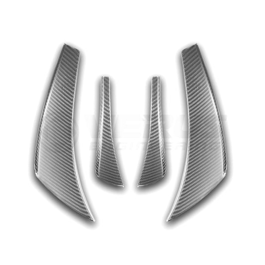 VERUS ENGINEERING(ヴェルスエンジニアリング)A0276A：フォード・マスタング：シェルビー・GT350/GT350R・ドライカーボンカナード・ダブル