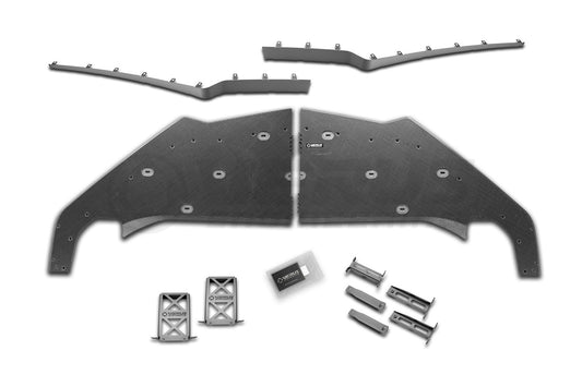 VERUS ENGINEERING(ヴェルスエンジニアリング)A0698A：シボレー・コルベットスティングレー（C8)：フロントスプリッターキットWFスペック